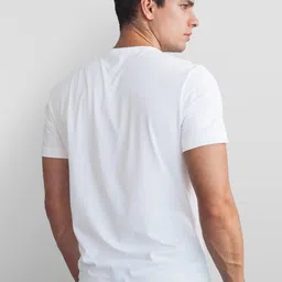 Seekbuylove Men Typography Printed Bio Finish T-shirt image 3