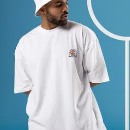 Moda Rapido Men Graphic Printed Oversized T-shirt-picture-37