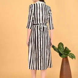 GOLDSTROMS Striped A-Line Dress image 2