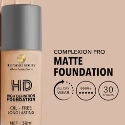 Adbeni Radiant Glow HD Foundation SPF 15 - 30ml - NC10 image 3