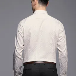 Louis Philippe Slim Fit Floral Printed Pure Cotton Formal Shirt image 5