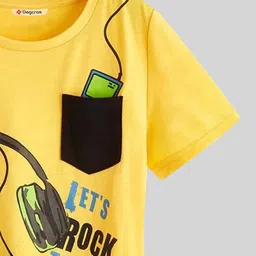 BAESD Boys 2 Printed Pockets T-shirt image 2