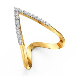 Joyalukkas 18k Yellow Gold & Diamond Ring for Women-image-96