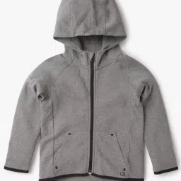 GAP Boys Grey Solid Sweatshirt image 1