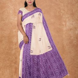 Ramraj Floral Printed Tussar Saree-picture-26