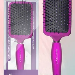 MAJESTIQUE Paddle Detangling Cushion Hair Brush-picture-44