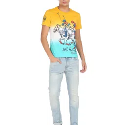 U.S. Polo Assn. Blue Slim Fit Jeans image 5