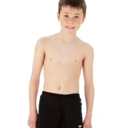 Speedo Kids Black Solid Swim Shorts-image-9