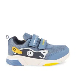 Campus Kids Blue & Yellow Velcro Shoes-picture-18