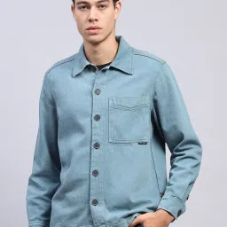 Monte Carlo Teal Blue Regular Shirt image 1