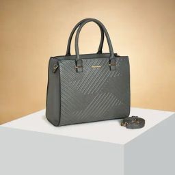Forever Glam by Pantaloons Olive Textured Handbag-picture-10
