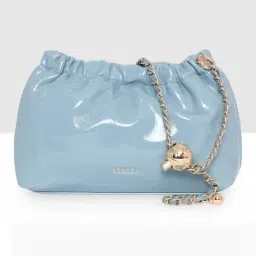 Esbeda Blue Solid Small Sling Handbag-picture-41