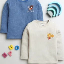 Bumzee Boys Multi T-Shirt (Pack of 2) image 1