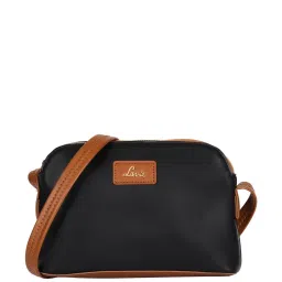 Lavie Black Solid Medium Sling Handbag image 1