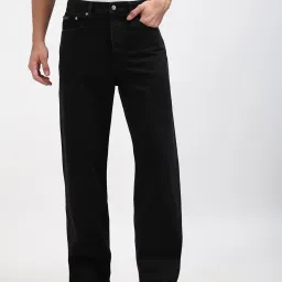 Calvin Klein Jeans Black Cotton Slim Fit Jeans image 1