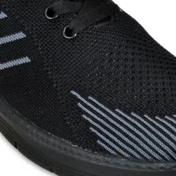 Allen Cooper Men's Black Running Shoes image 4