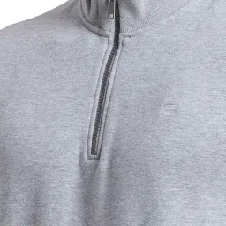 ColorPlus Grey Cotton Tailored Fit Sweatshirt image 5