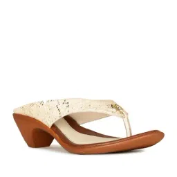 Bata Women's Beige Thong Sandals-picture-19