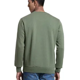 ColorPlus Green Tailored Fit Sweatshirt image 2