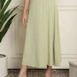 NEUDIS Mint Green Maxi Skirt image 3