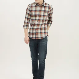 United Colors of Benetton Blue Cotton Carrot Fit Jeans image 5