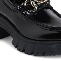 Aldo Women's Black Casual Loafers image 4