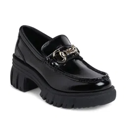 Aldo Women's Black Casual Loafers image 2