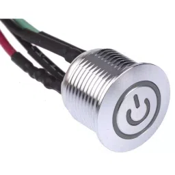 RS PRO Illuminated Push Button Switch Momentary 16 mm SPST Green LED 36 V DC, 1758474-picture-41