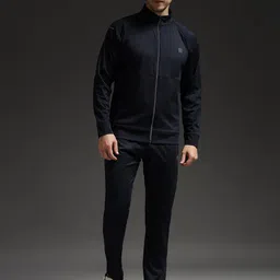 FCK GOLD Men Mock Collar Long Sleeves Tracksuits image 1