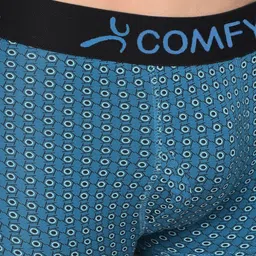 Amul Comfy Men Pack of 2 Printed Cotton Outer Elastic Trunk image 2