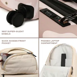 Assembly Hard Sided Cabin Trolley Suitcase image 4