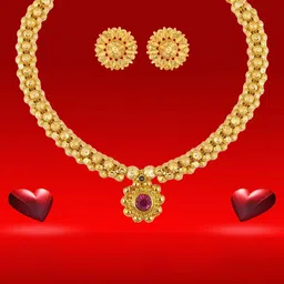 Heer Collection Gold-Plated Jewellery Set-picture-19