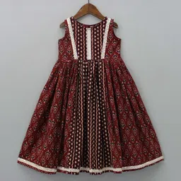 Billion Girls Printed Fit & Flare Dress-picture-29