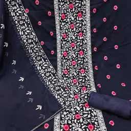 Maroosh Embroidered Unstitched Dress Material image 4