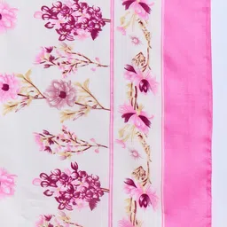 Indo Era Women Floral Printed Regular Thread Work Pure Cotton Kurta with Trousers & With Dupatta image 4