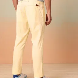 Mast & Harbour Men Regular Fit Trousers image 4