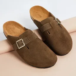 Code by Lifestyle Men's Olive Mule Shoes image 1