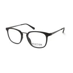 Kenneth Cole Black Geometric Eye Frames for Men image 1