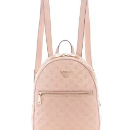 Guess Pale Rose Printed Vikky Backpack-image-63