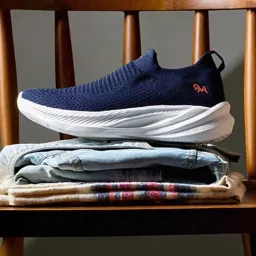 Neemans Men's Max Cush Blue Walking Shoes image 1