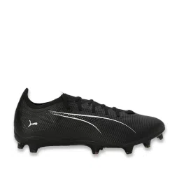 Puma Black ULTRA 5 MATCH FG/AG Unisex Football Shoes image 1