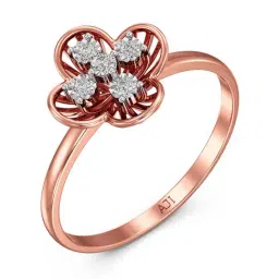 Joyalukkas 18k Rose Gold & Diamond Ring for Women-picture-48