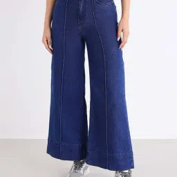 Styli Blue Cotton Regular Fit Jeans-image-45