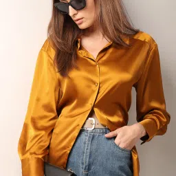 Vero Moda Mustard Regular Fit Shirt image 1
