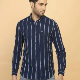 Wrangler Indigo Regular Fit Striped Shirt image 1