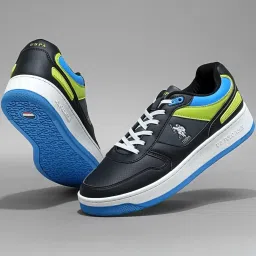 U.S. Polo Assn. Men's KAYSON Black Casual Sneakers image 1