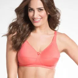 Jockey ES13 Women's Wirefree Non Padded Super Combed Cotton Full Coverage Plus Size Bra image 3