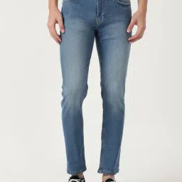 Lee Blue Cotton Slim Fit Jeans-image-42