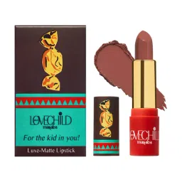 LoveChild Masaba For the Kid in You! Luxe-Matte Lipstick Caramel - 4 gm-image-13