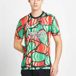 Adidas Multicolored Slim Fit Printed Jersey image 1